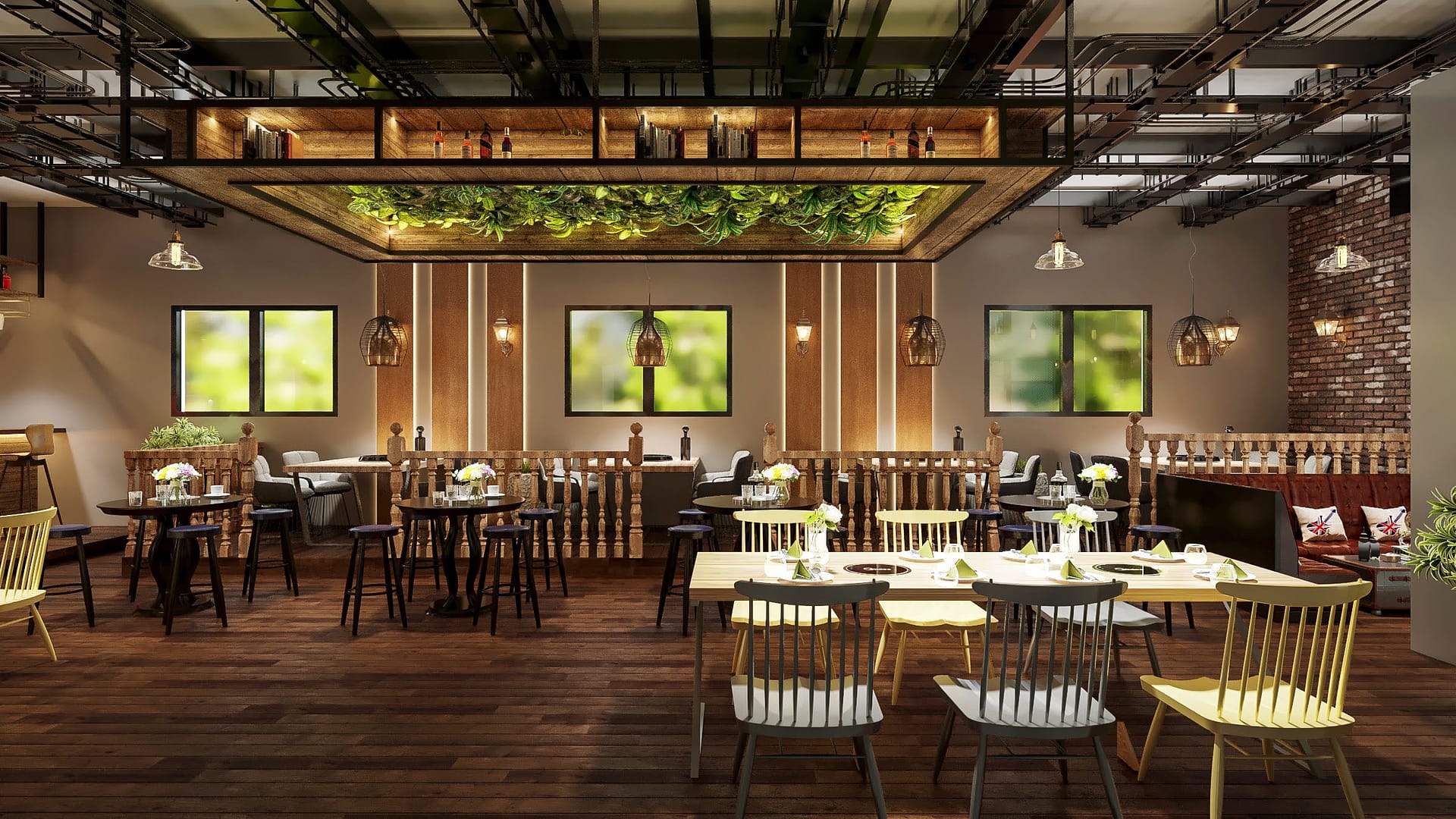 Restaurant Interior Design in Mumbai